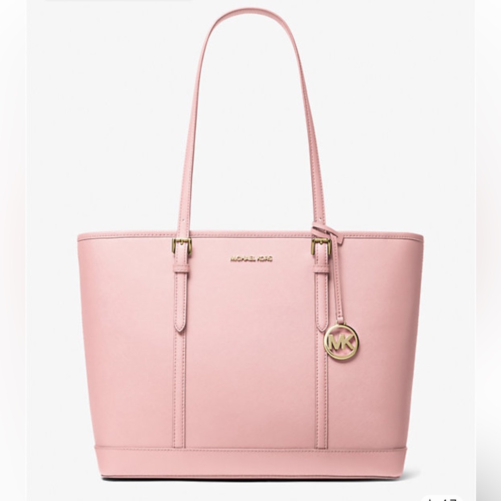 Michael Kors Powder Blush Jet Set Tote Bag